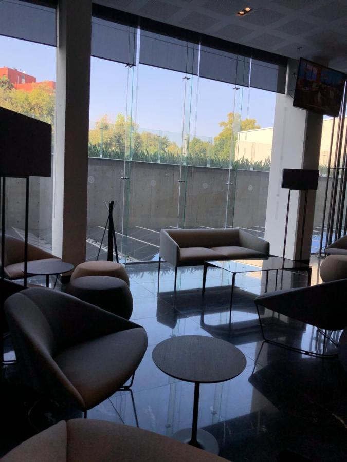 墨西哥城 Galeria Plaza San Jeronimo酒店 外观 照片 The interior of the lobby