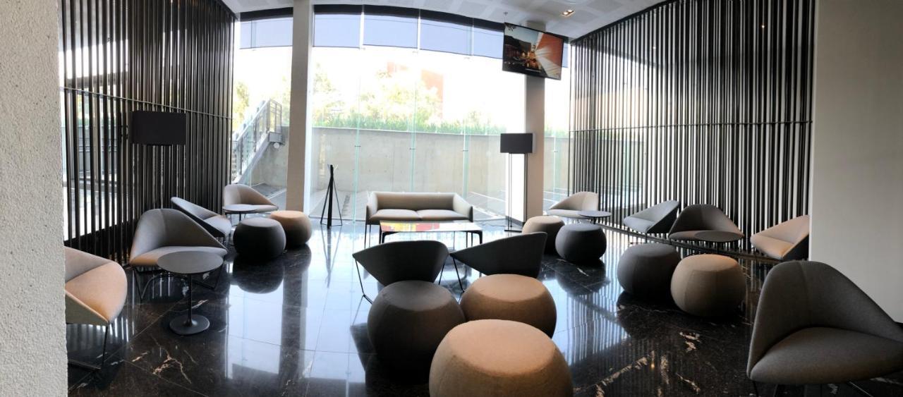 墨西哥城 Galeria Plaza San Jeronimo酒店 外观 照片 The lobby of the hotel