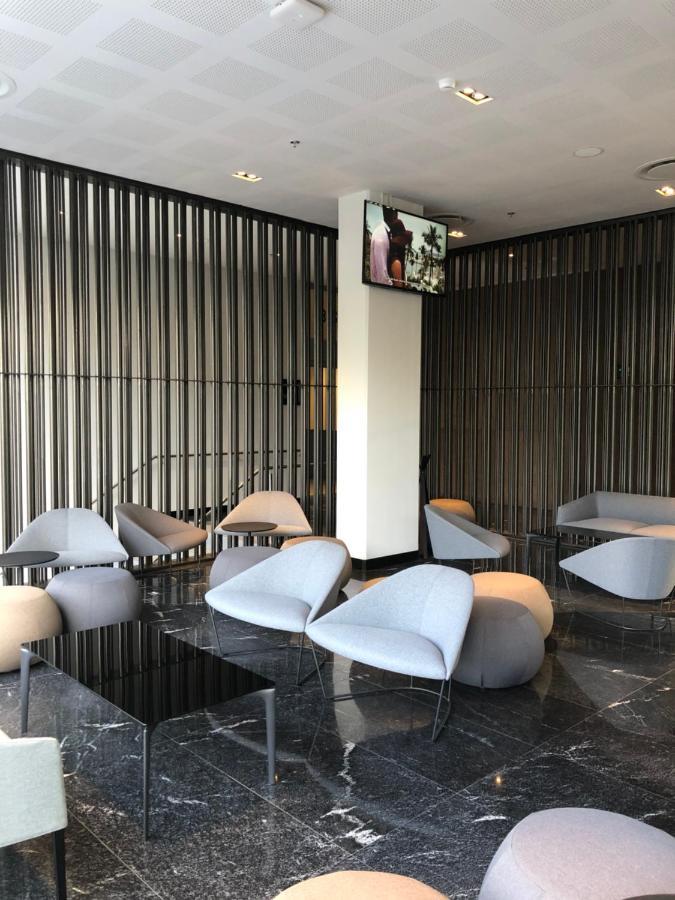 墨西哥城 Galeria Plaza San Jeronimo酒店 外观 照片 The lobby of the hotel