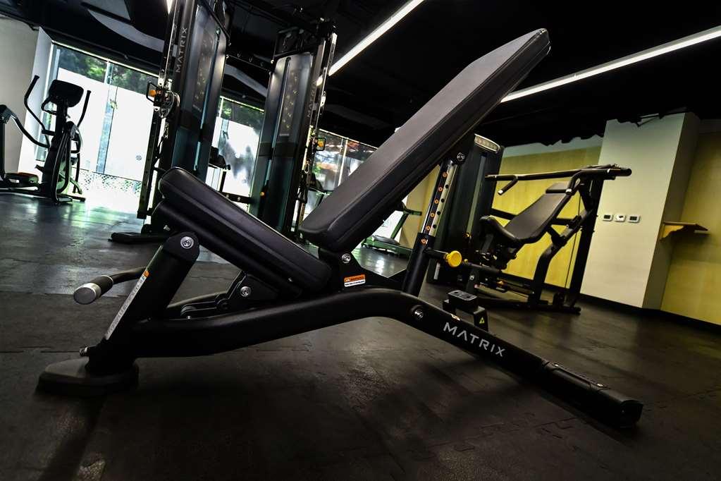 墨西哥城 Galeria Plaza San Jeronimo酒店 设施 照片 A decline bench