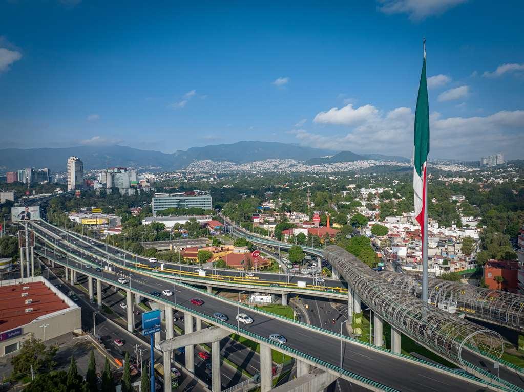 墨西哥城 Galeria Plaza San Jeronimo酒店 设施 照片 View of the city from the Torre de los Homenajes